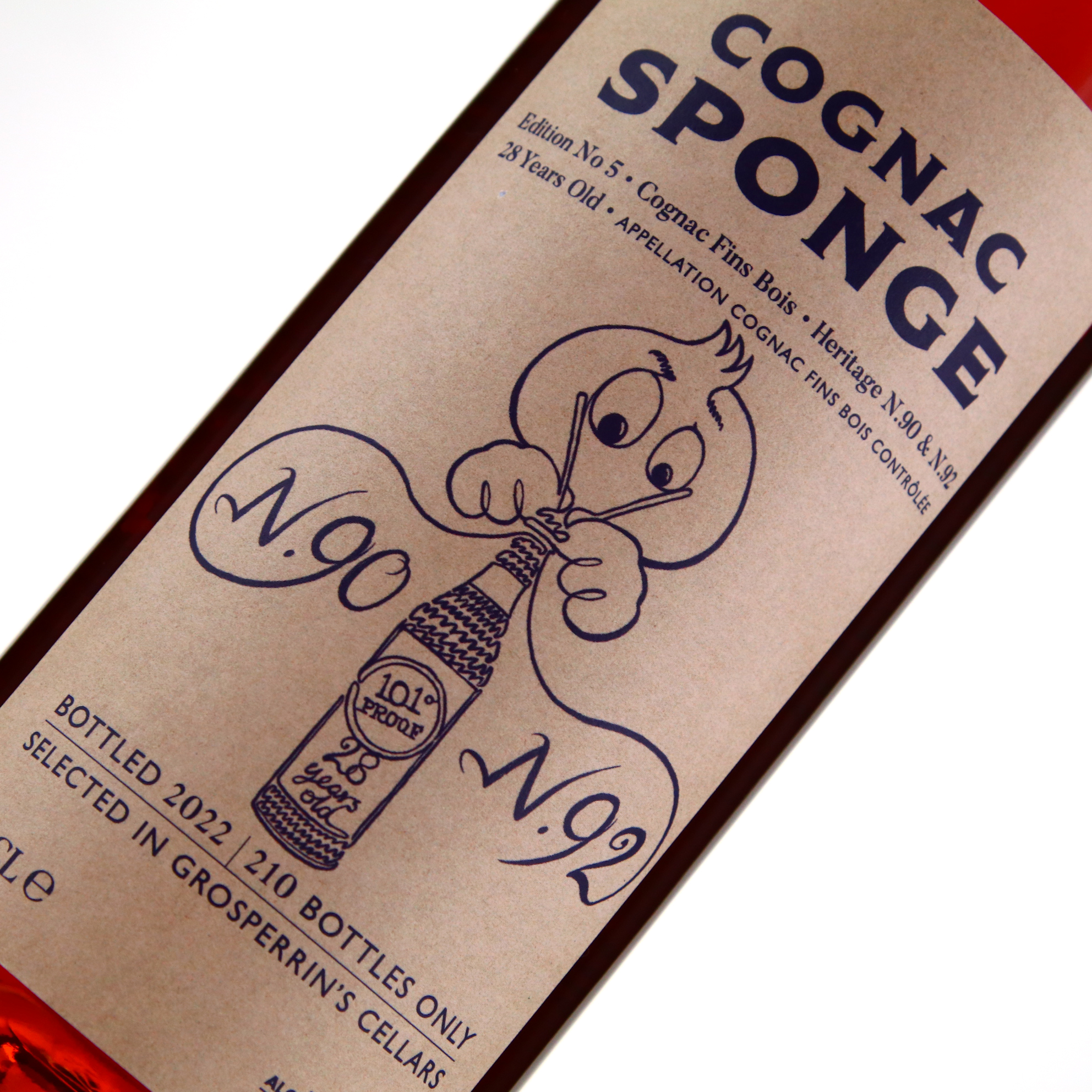 Fins Bois 28 year old Cognac sponge Edition No.5 - hero