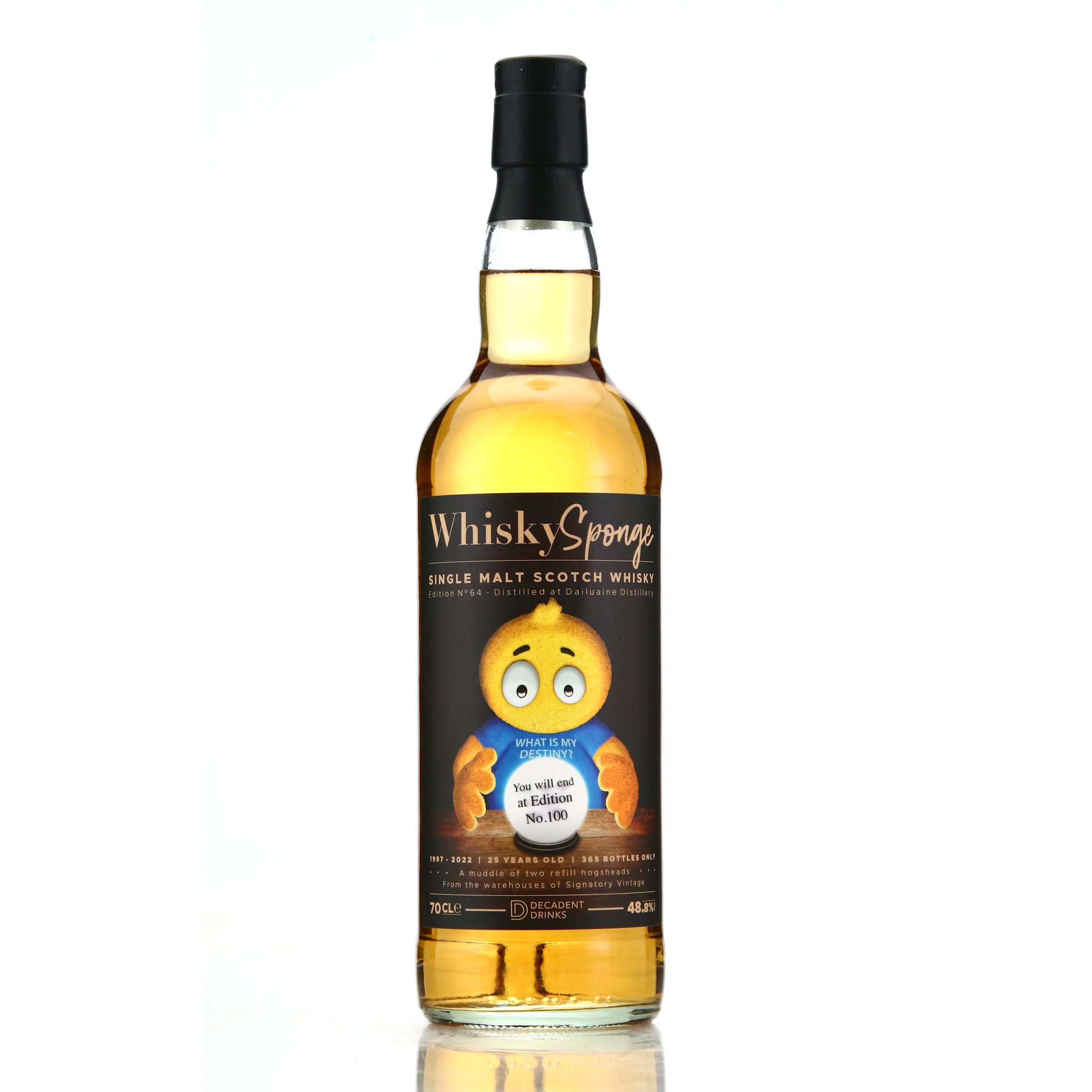 Dailuaine 1997 Whisky Sponge Edition No.64 - Front