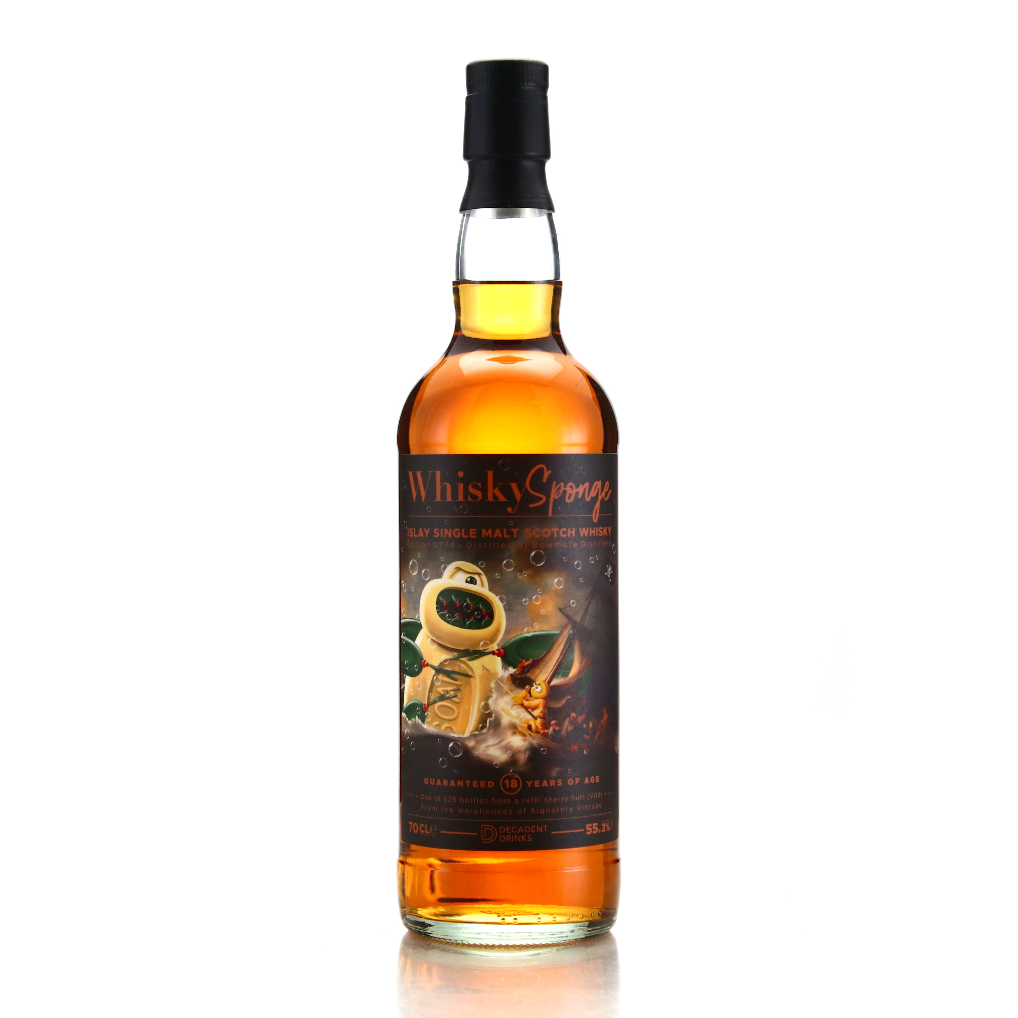 Bowmore 18 front