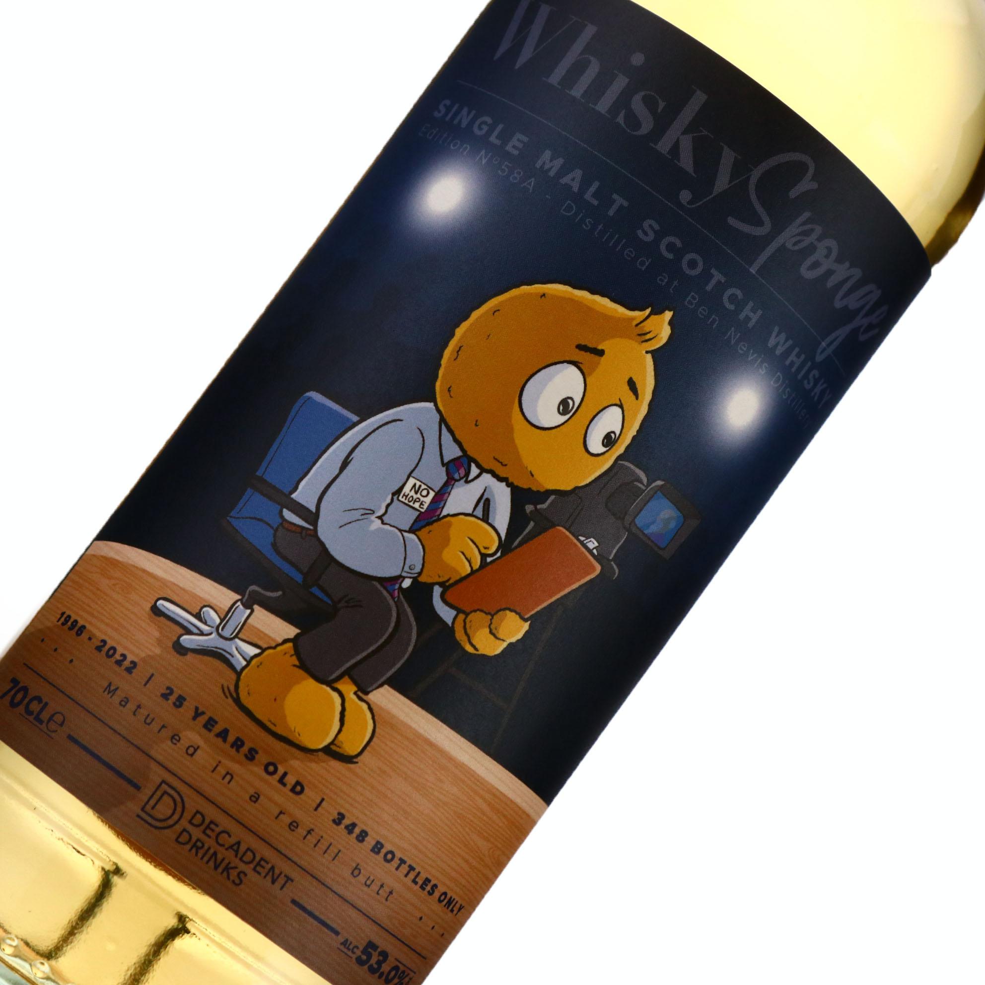 Ben Nevis 1996 Whisky Sponge Edition No.58A | Decadent Drinks Ben Nevis 1996 Whisky Sponge Edition No.58A | Decadent Drinks