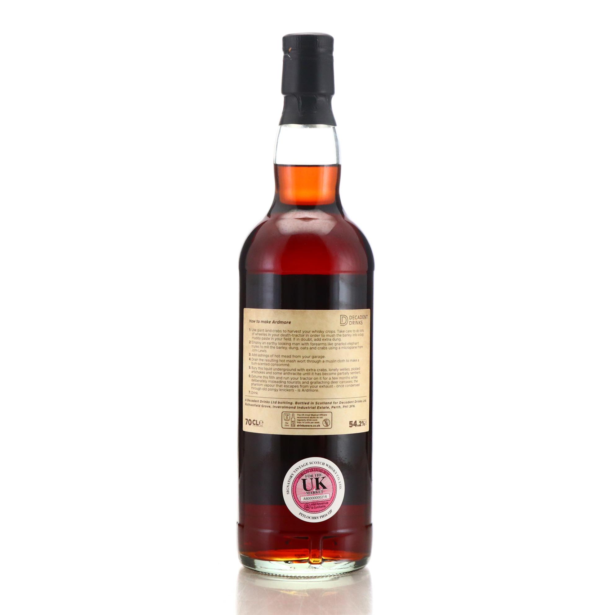 Ardmore 2000 Whisky Sponge Edition No.69 | Decadent Drinks Ardmore 2000 Whisky Sponge Edition No.69 | Decadent Drinks