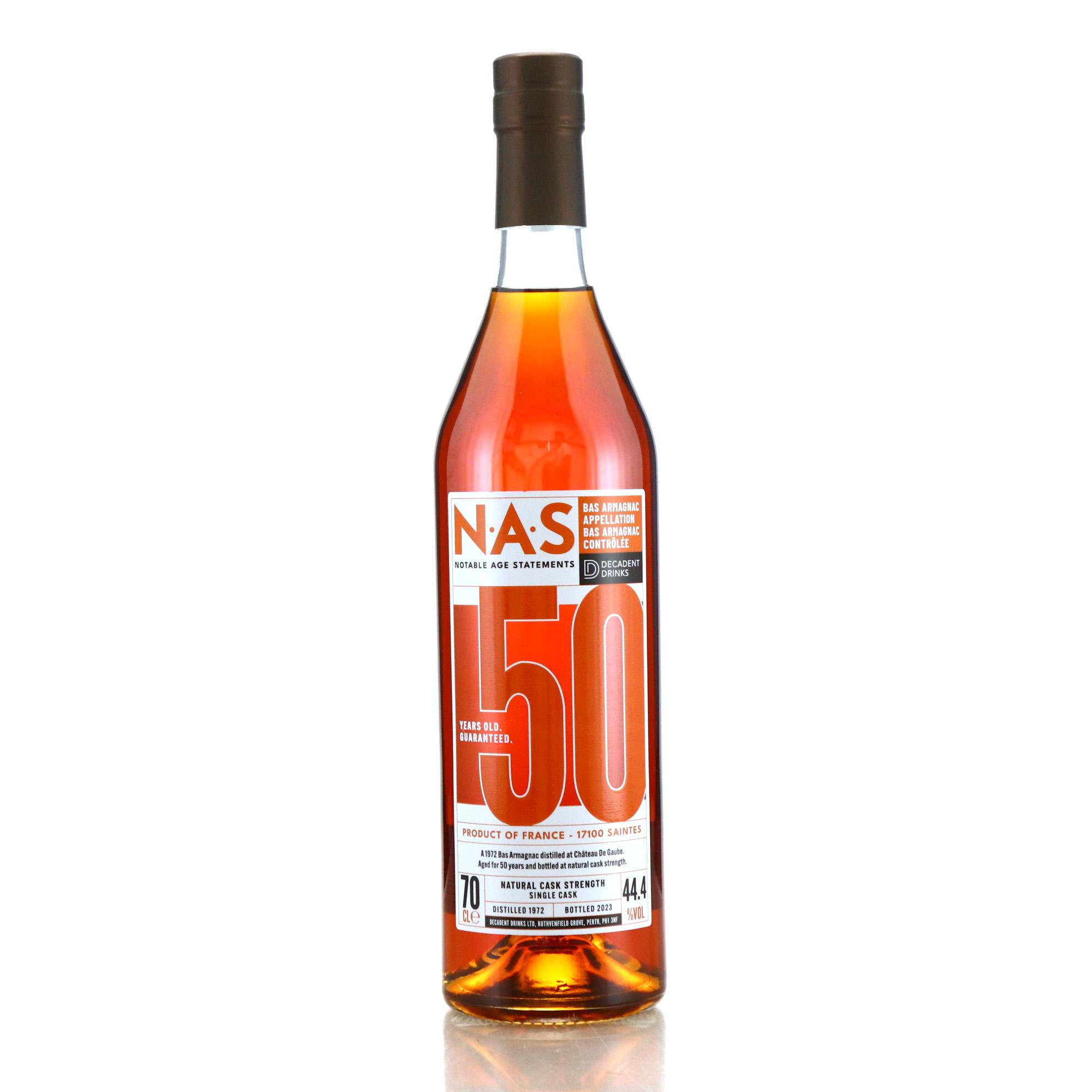 Notable Age Statements 07 Armagnac 50 years old | Decadent Notable Age Statements 07 Armagnac 50 years old | Decadent