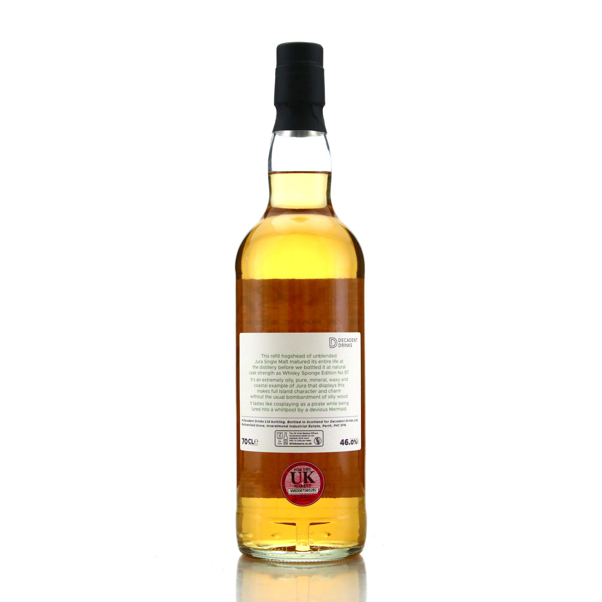 Whisky Sponge Edition No.97 Jura 30 years old | Decadent Drinks Whisky Sponge Edition No.97 Jura 30 years old | Decadent Drinks